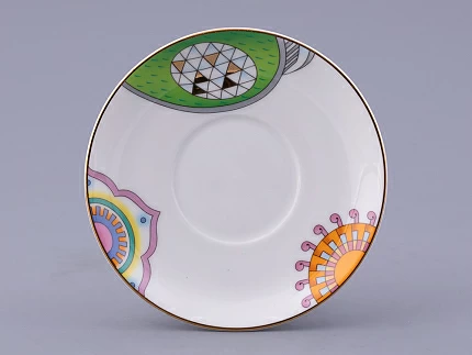 Чашка с блюдцем форма Майская, рисунок Парк Зарядье, арт. 81.32625.00.1 Чашка с блюдцем форма Майская, рисунок Парк Зарядье, арт. 81.32625.00.1