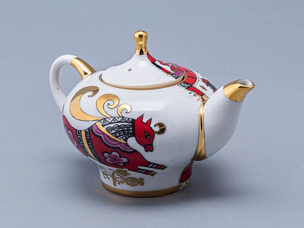 Комплект чайников Новгородский Красный конь арт. 81.10353.00.1 Комплект чайников Новгородский Красный конь арт. 81.10353.00.1