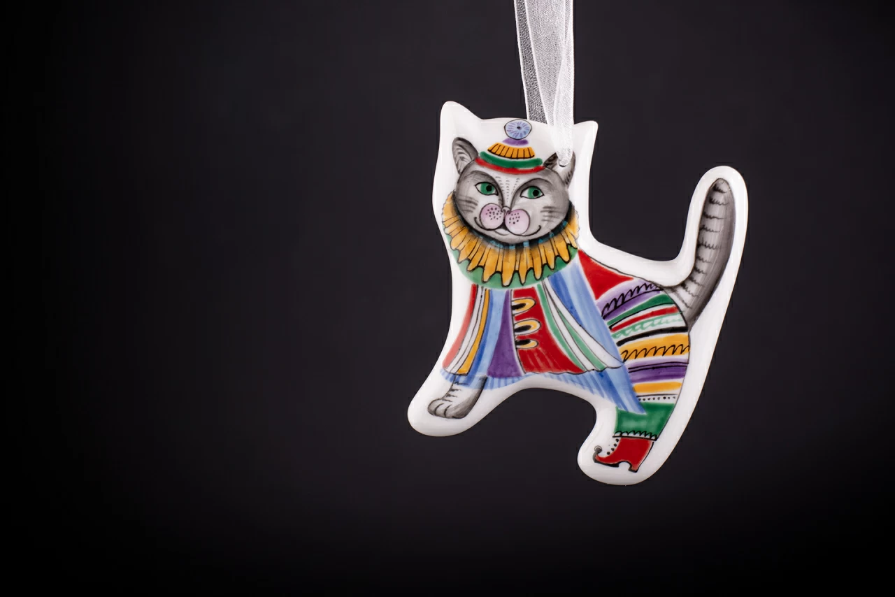 Елочная игрушка Котик арт 60.03943.00.1, 