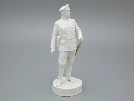 Скульптура Белогвардеец, в подарочной упаковке, рисунок Белый бисквит, арт 81.33428.00.1