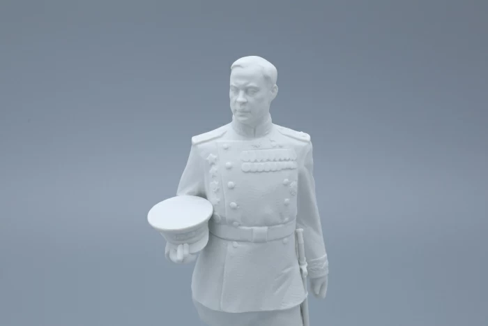 Скульптура Маршал Говоров Л.А., в подарочной упаковке, Белый бисквит, арт. 81.34246.00.1, 