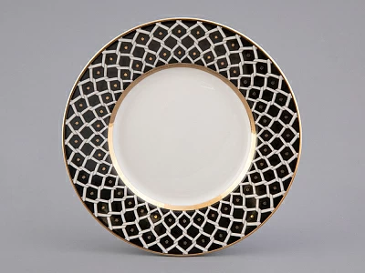 Сервиз чайный форма Идиллия рисунок Неро 1, на 4 персоны 10 предметов, арт. 81.32140.00.1