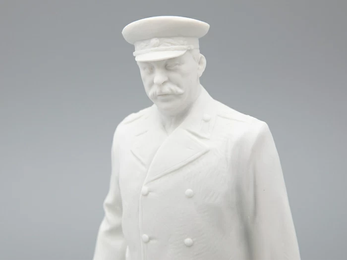 Скульптура Генералиссимус Сталин И.В., в подарочной упаковке, Белый бисквит, арт. 81.33452.00.1,  Скульптура Генералиссимус Сталин И.В., в подарочной упаковке, Белый бисквит, арт. 81.33452.00.1,