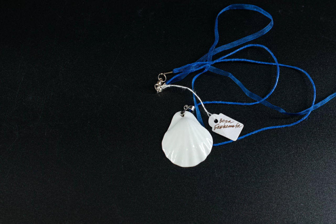 Подвеска Море, рисунок Белый, арт 60.09454.00.1, 