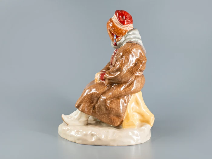 Скульптура Народности России Лопарская женщина арт. 82.76798.00.1,  Скульптура Народности России Лопарская женщина арт. 82.76798.00.1,