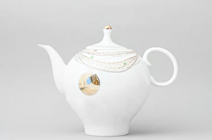 Чайник заварочный Яблочко Золотой медальон 660 мл арт. 80.65391.00.1, 