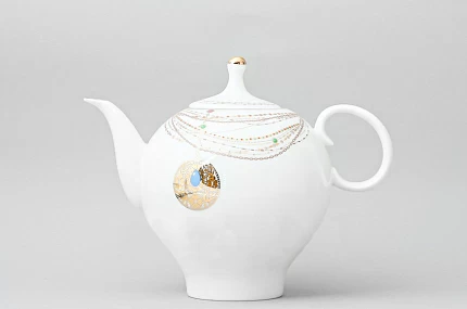 Чайник заварочный Яблочко Золотой медальон 660 мл арт. 80.65391.00.1 Чайник заварочный Яблочко Золотой медальон 660 мл арт. 80.65391.00.1