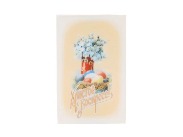 Пласт декоративный 70*100 форма Прямоугольная рисунок Светлая Пасха арт. 80.99299.00.1, 