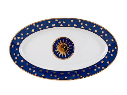 Сервиз столовый форма Европейская-2 рисунок Звезды Москвы, 6 персон 24 предмета, арт. 81.27313.00.1