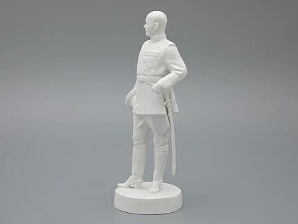 Скульптура Маршал Конев И.С., в подарочной упаковке, Белый бисквит, арт. 81.33454.00.1