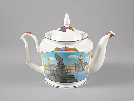 Сервиз форма Юлия рисунок Петербургские картинки, 6 предметов на 2 персоны, арт. 81.29021.00.1