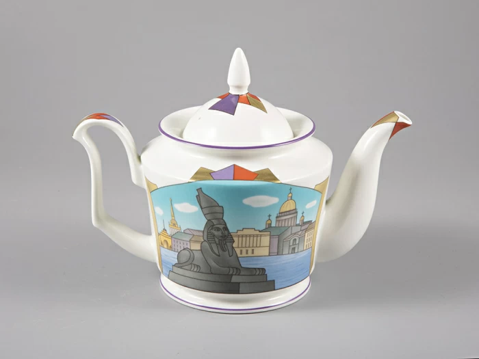 Сервиз форма Юлия рисунок Петербургские картинки, 6 предметов на 2 персоны, арт. 81.29021.00.1, 