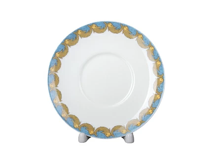 Чашка с блюдцем кофейная 180 мл форма Билибина рисунок Сказка о рыбаке и рыбке арт. 81.24272.00.1