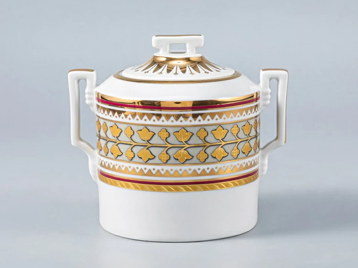 Сахарница форма форма Гербовая рисунок Бельведер арт. 80.95191.00.1, 