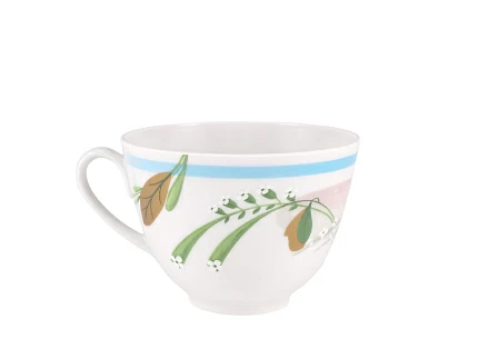 Трехпредметный комплект чайный 230 мл форма Весенняя рисунок Аромат весны арт. 81.28356.00.1