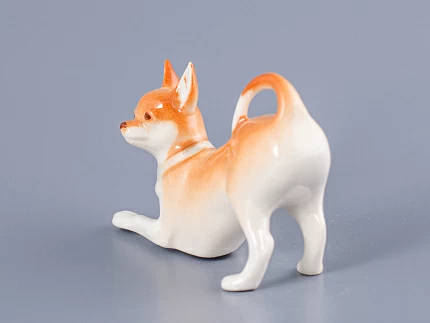 Скульптура Чихуахуа играющий Чара арт. 82.83950.00.1