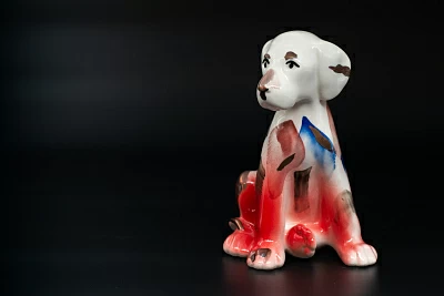 Скульптура Щенок Любопытный, арт 62.11230.00.1