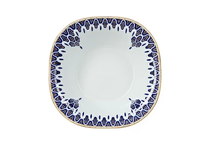 Сервиз столовый форма Европейская 2 рисунок Саламандра-2, 6 персон 22 предметов, арт. 81.27435.00.1