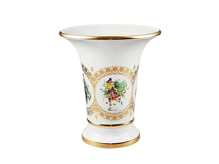 Ваза форма Ампирная рисунок Четыре сезона любви , арт. 80.36787.00.1