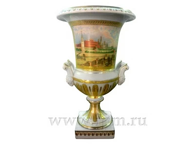 Ваза Кратерная Вид Московского Кремля арт. 80.59838.00.1