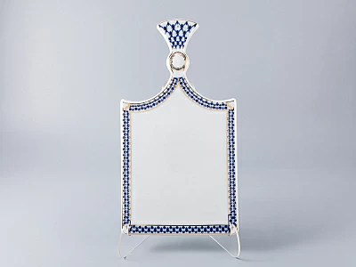 Доска для сыра Кобальтовая сетка арт. 80.01580.00.1