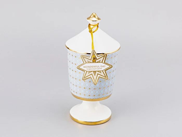 Подарочный Набор Свеча ароматическая рисунок Азур 2 аромат Чудесный день, арт. 81.30076.00.1, 