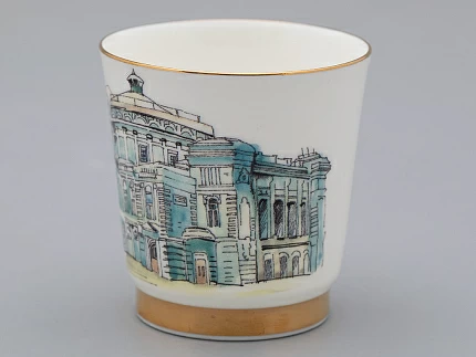 Подарочный набор стопок форма Сувенирная 1, рисунок Виды С-Петербурга арт. 81.31737.00.1 Подарочный набор стопок форма Сувенирная 1, рисунок Виды С-Петербурга арт. 81.31737.00.1