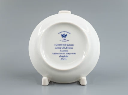 Декоративная тарелка 110 мм, форма Европейская, рисунок Трио. Барабан, арт 80.84069.00.1, 