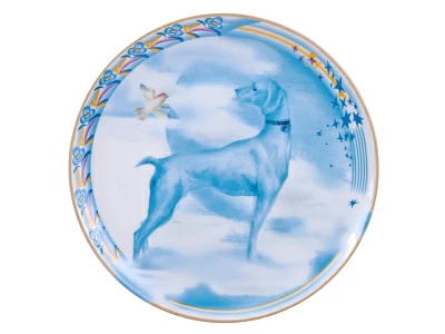 Декоративная тарелка 195 мм форма Эллипс рисунок Небеса арт. 80.89367.00.1