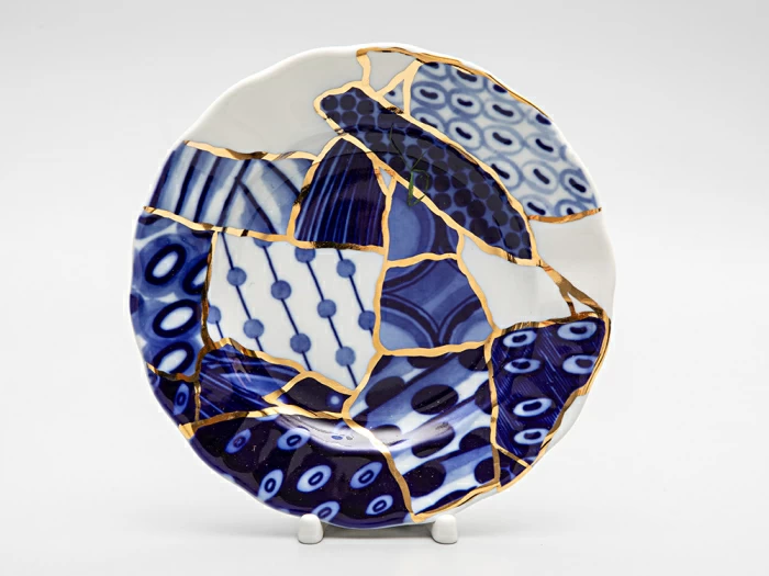 Тарелка 200 мм форма Тюльпан рисунок Байкал 1, арт. 80.37278.00.1, 