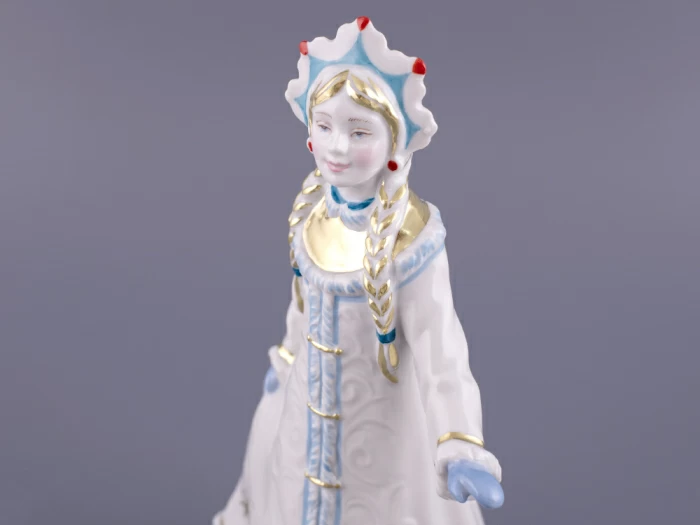Скульптура Снегурочка-снежинка Девочка Снегурочка арт. 82.39709.00.1, 