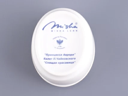 Туалетная коробочка форма Овальная рисунок Принцесса Аврора арт. 80.86402.00.1,  Туалетная коробочка форма Овальная рисунок Принцесса Аврора арт. 80.86402.00.1,