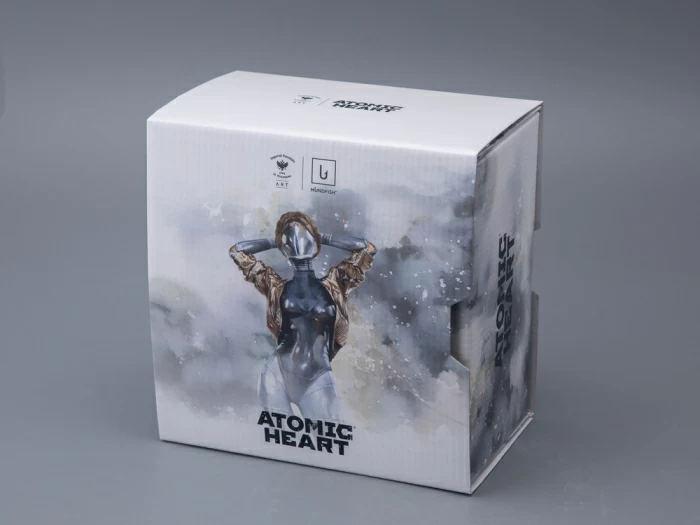 Бокал с блюдцем и крышкой 400мл в подарочной упаковке, форма Топ, рисунок Atomic Heart 1, арт 81.34448.00.1, 