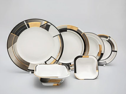 Сервиз столовый форма Молодежная рисунок Проект, 6 персон 22 предмета, арт. 81.28759.00.1, 