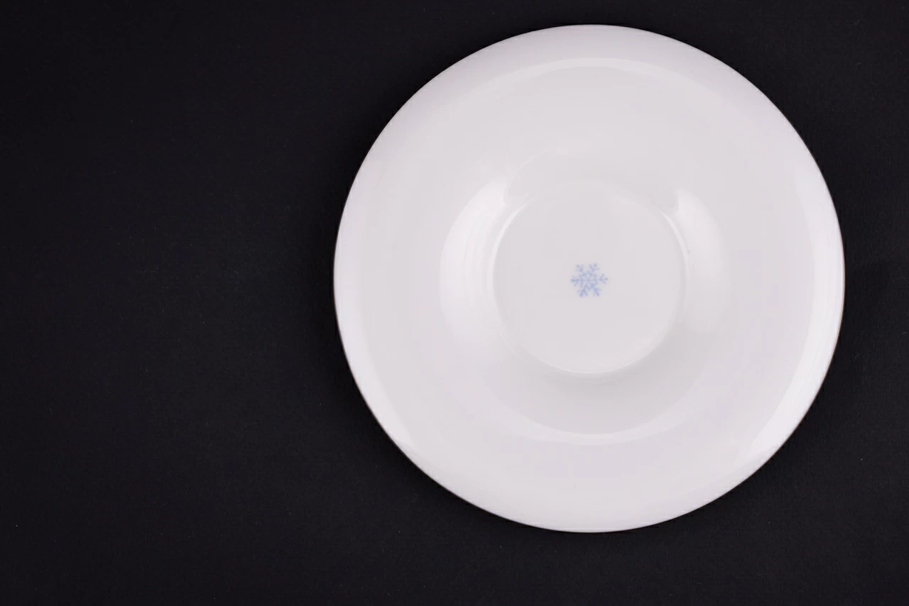 Чашка с блюдцем кофейная, рисунок Конфета Пингвин, форма Юлия, арт 61.21048.00.1, 