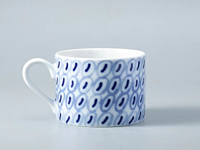 Чашка с блюдцем форма Соло рисунок Реки России. Ангара арт. 81.28755.00.1