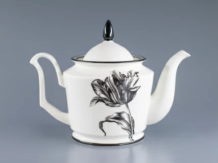 Подарочный набор чайник форма Юлия рисунок Сысоев. Волшебный сад II арт. 81.30911.00.1, 