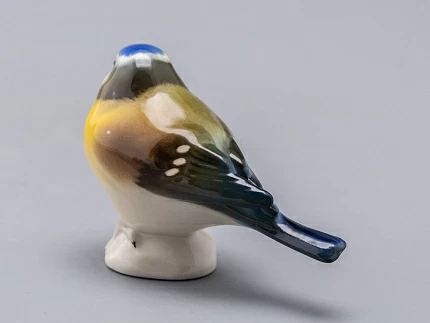 Скульптура форма Синица рисунок Лазоревка арт. 82.78548.00.1
