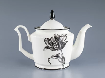 Подарочный набор чайник форма Юлия рисунок Сысоев. Волшебный сад II арт. 81.30911.00.1