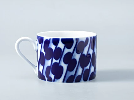 Чашка с блюдцем форма Соло рисунок Реки России. Енисей арт. 81.28756.00.1, 