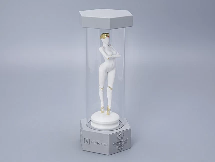 Скульптура в подарочной упаковке Atomic Heart Близняшка Левая, арт 81.10630.00.1