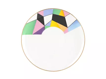 Чашка с блюдцем 165 мл форма Майская рисунок Движение 1, арт. 81.27266.00.1