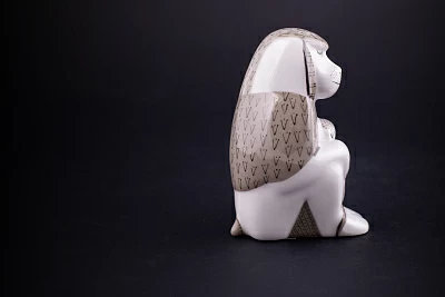 Скульптура Павиан с детенышем, рисунок Колыбельная, арт 62.09306.00.1