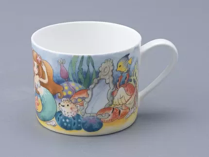 Подарочный набор детский форма Восточная рисунок Русалка, арт 81.33557.00.1