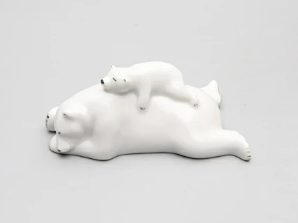 Скульптура Медведица с медвежонком малый размер арт. 82.75065.00.1, 