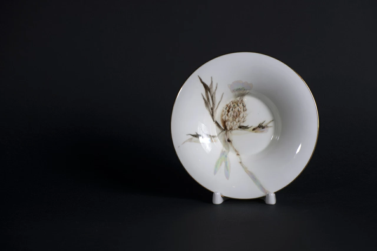 Чашка с блюдцем Татьянин день на форме Юлия, рисунок 2, 