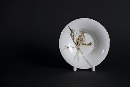 Чашка с блюдцем Татьянин день на форме Юлия, рисунок 2