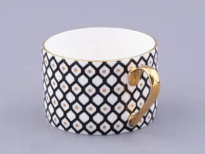 Чашка с блюдцем 250 мл форма Идиллия рисунок Неро 1, арт. 81.32141.00.1