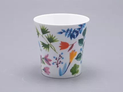 Бокал с блюдцем форма Ленинградский рисунок Primavera, арт. 81.34502.00.1