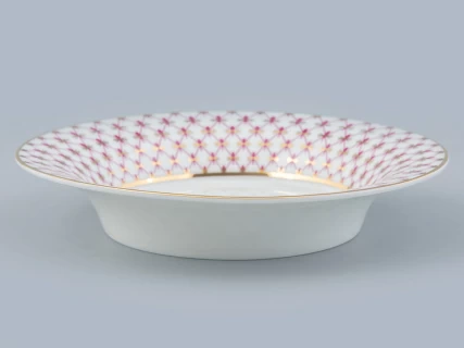 Сервиз столовый на 6 персон 24 предмета форма Юлиана рисунок Сетка-блюз 2, арт. 81.32450.00.1, 